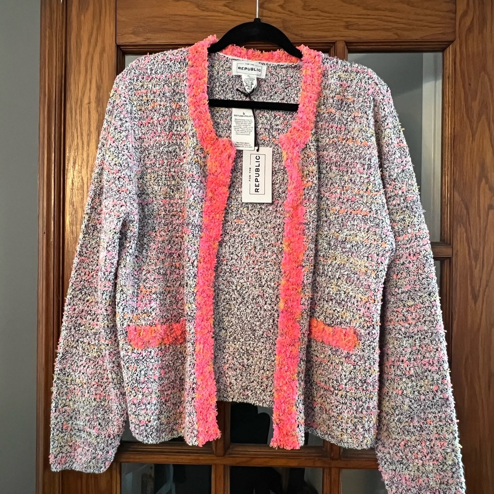 NWT Women’s Colorful Cardigan